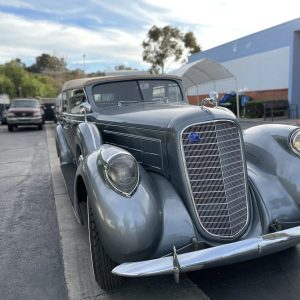 1937 Lincoln Model K LeBaron Convertible Sedan